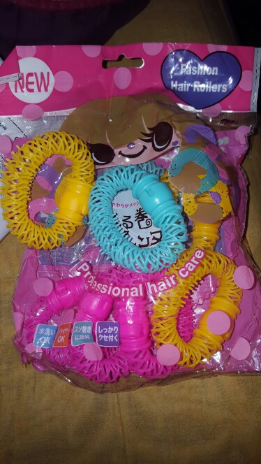 8pcs/Pack The explosion of the donut curlers not hurt hair curling hair self-adhesive plastic small tool