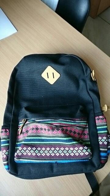Korean style women bookbags canvas printing bagpack cute school bags backpacks for teenage girls mochila escolar feminina
