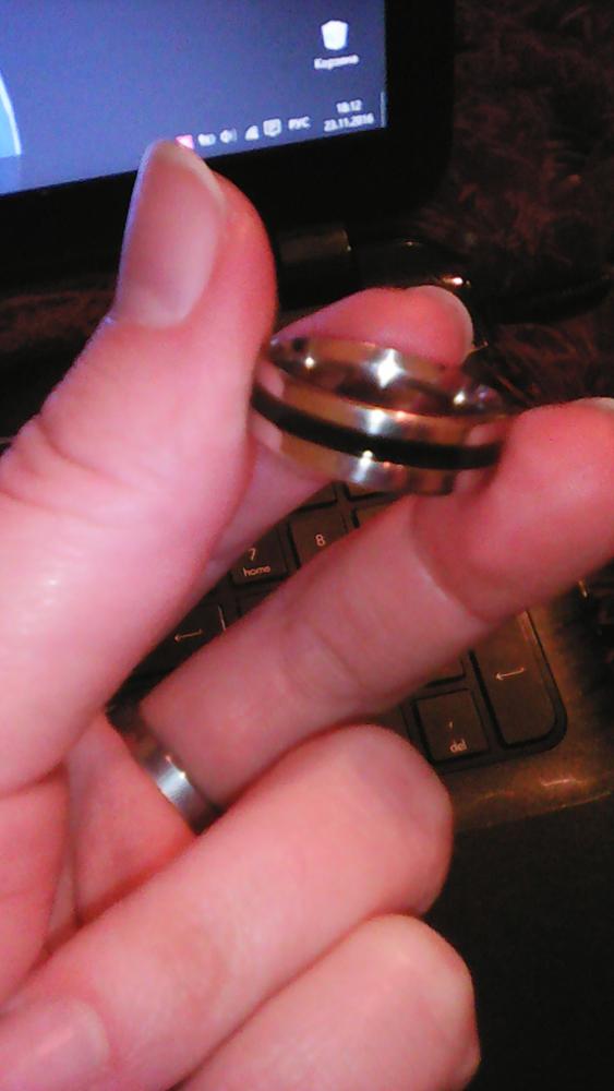 Titanium Band Rings 18K White Gold  Brushed Wedding 316L Stainless Steel Solid Ring Men Women Gift G15