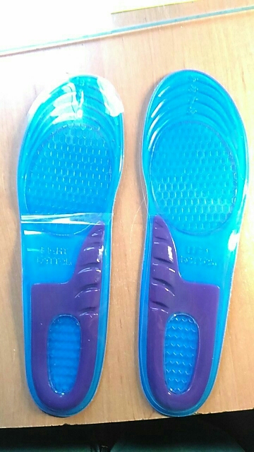IMC New Orthotic Arch Support Massaging Gel Insoles (sizes 6-9)