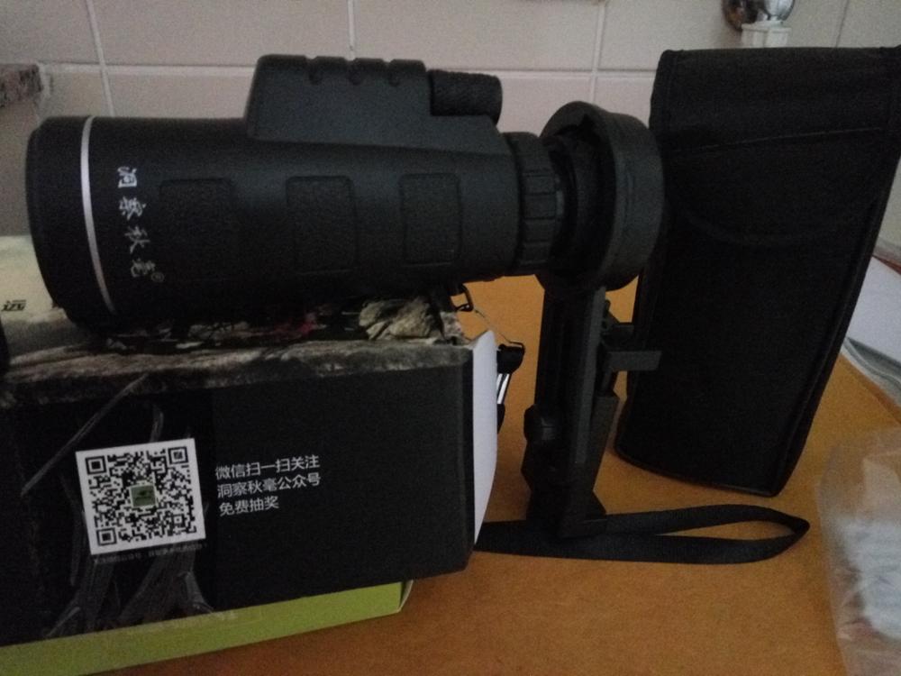 Universal 10x40 Hiking Concert Camera Lens Zoom Phone Telescope Camera Lens Phone Holder For Smartphone