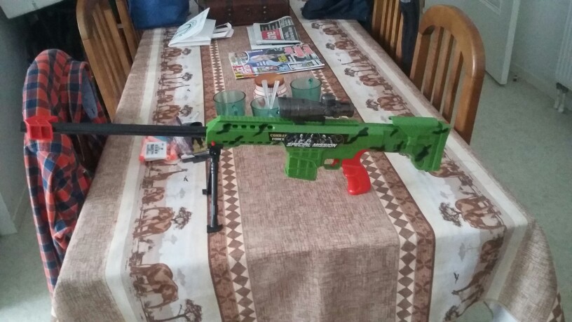Toy Sniper Rifle Gun Uninstall Arma Orbeez Toy Gun Paintball Flare Light Airsoft Pistol Gun Soft  Crystal Bullet  Airgun