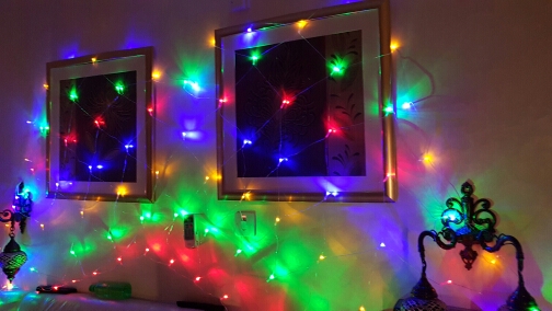 1.5Mx1.5M 96 LED 220V Net Mesh String Light  Led Strip Christmas/Wedding/Fairy/Gaden/Decorative Lights Holiday Lighting Garland