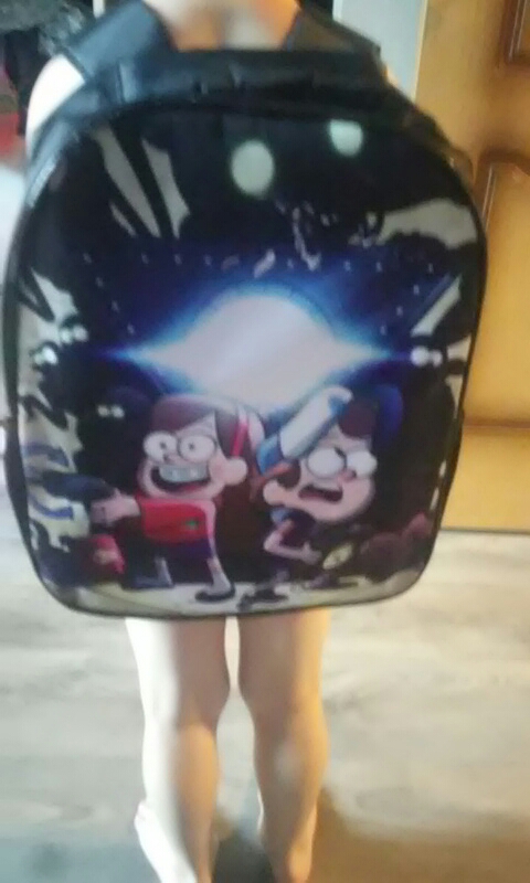 Gravity Falls Cartoon School Bags For Girls 2016 Kids Bag Children Backpacks Kindergarten Book Bag Schoolbags Mochila Escolar