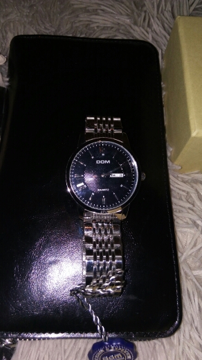 DOM Men mens watches top brand luxury waterproof quartz stainless steel watch Business reloj hombre M-11