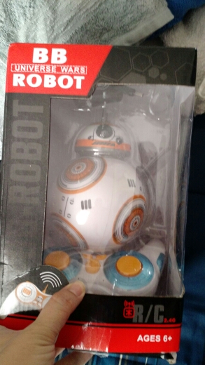 In-stock Star Wars RC BB-8 Robot Star Wars 2.4G remote control BB8 robot intelligent small ball + Original Box