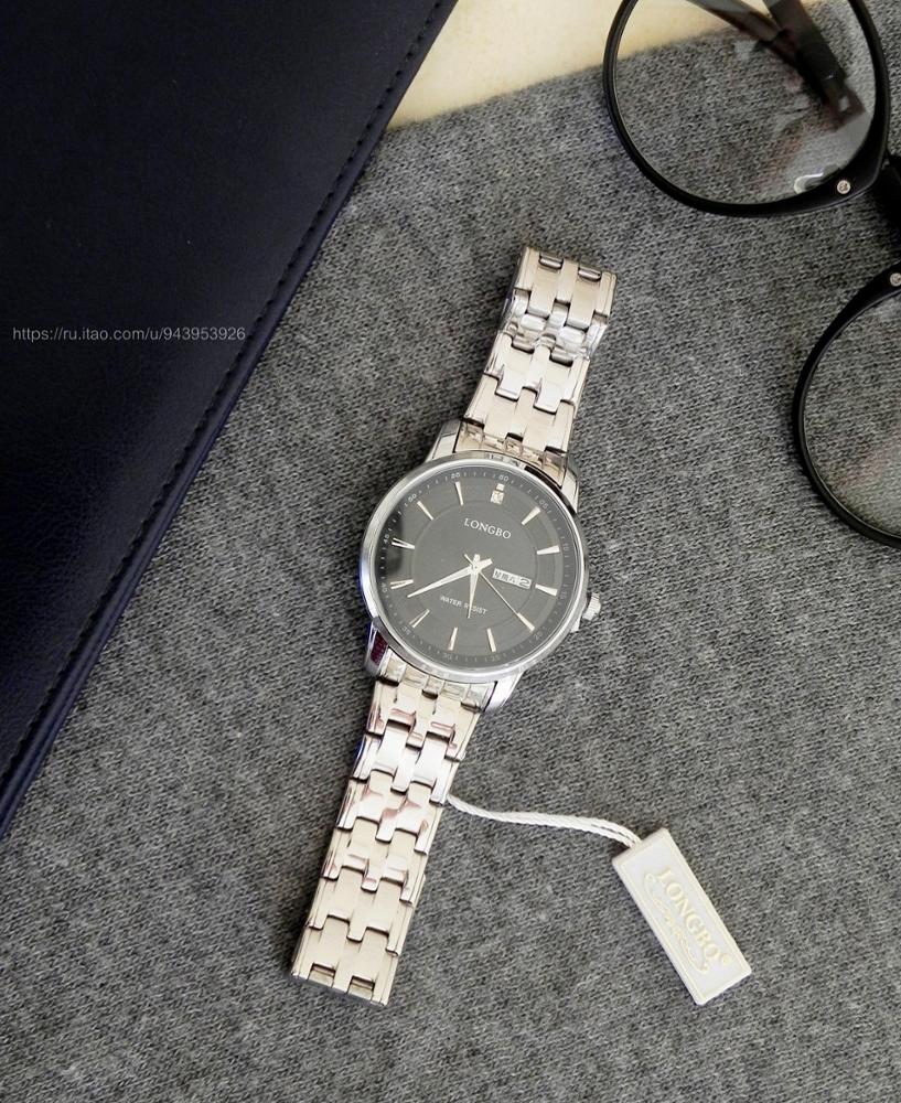 LONGBO Brand Fashion Business Watch Men Calendar Clock Analog Quartz Wrist Watches Lovers Sport Watch Women Relogio Masculino