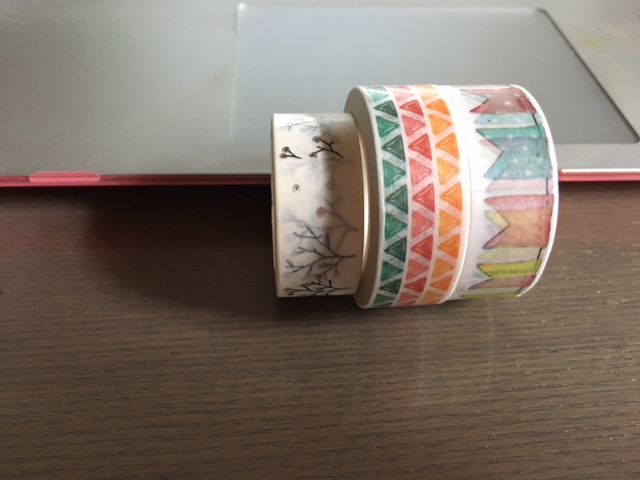 15mm * 10m Japanese Washi Decorative Adhesive Tape Flags Pattern Masking Paper Tape Diary Sticker Gift Free Shipping