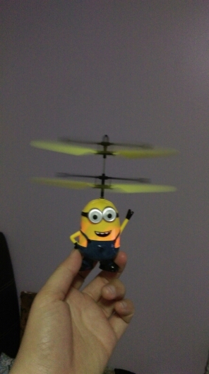 2016 Hot Sale Movie Character RC Minions Aircraft Induction Helicopter Kid Child Toys Drop Shipping