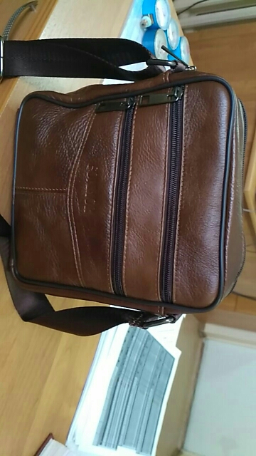 High quality 2016 Brand Genuine Leather bag Vintage Designer Men Crossbody bags Cowhide leather small messenger bag for man