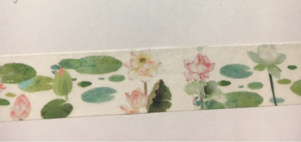 6J217-224  1.5cm Wide Classical Chinese Ink Painting Washi Tape Adhesive Tape DIY Scrapbooking Sticker Label Masking Tape