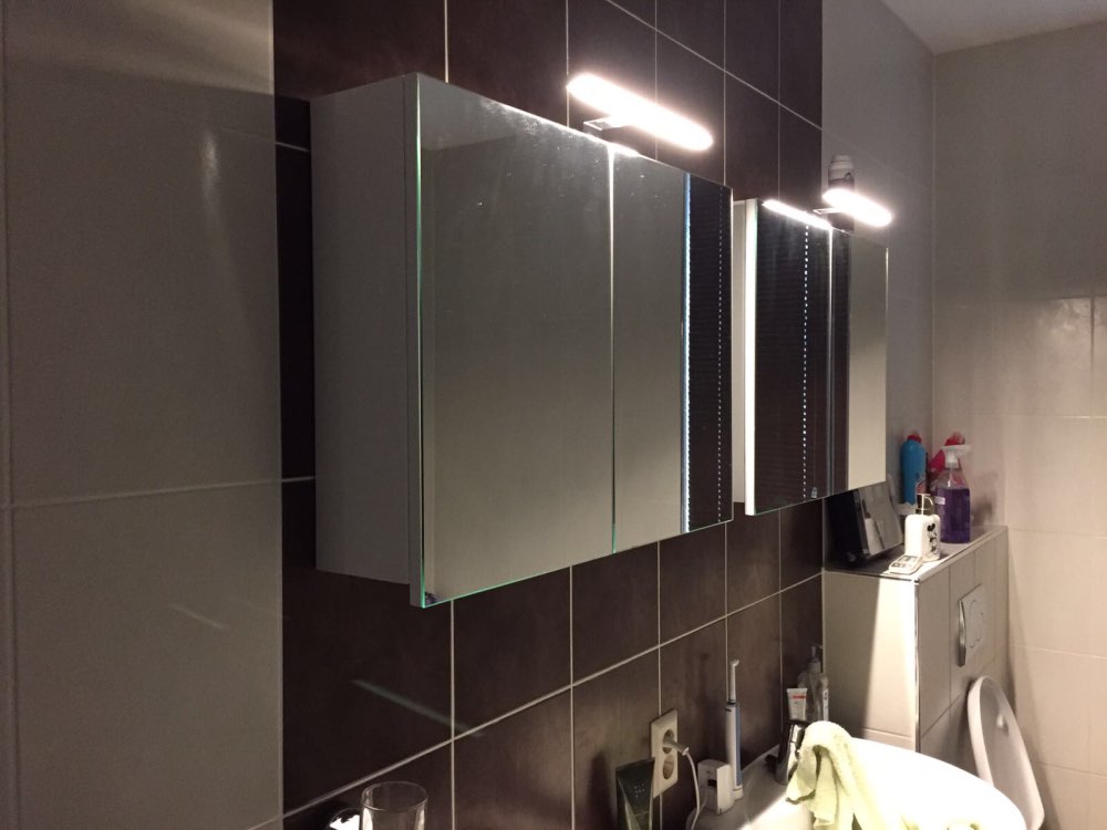 AC100-240V 300mm Bathroom Vanity Light LED Mirror Lamp Waterproof Modern Make up LED Bathroom Light Fixture for Mirror Cabinet