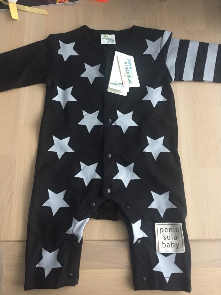 Star Romper Spring Autumn Fashion Newborn Baby Clothes Infant Boys Girls Rompers Long Sleeve Coveralls Roupas De Bebe Unisex