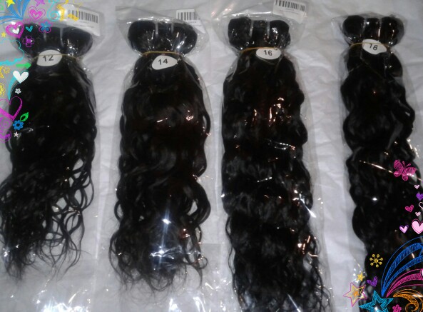 Brazilian Water Wave Brazilian Virgin Hair Ocean Wave 4pcs Lot Mink Hair Brazillian Curly Wet and Wavy Human Hair Bundles 1b