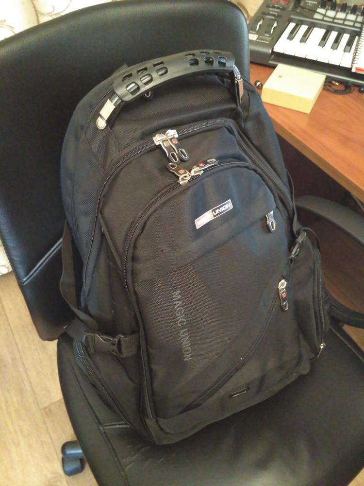 MAGIC UNION Brand Design Men's Travel Bag Man Backpack Polyester Bags Waterproof Shoulder Bags Computer Packsack Wholesale