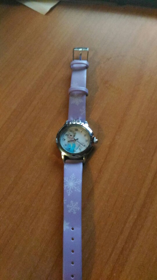 2016 New relojes Cartoon Children Watch Princess Elsa Anna Watches Fashion Kids Cute relogio Leather quartz WristWatch Girl Gift