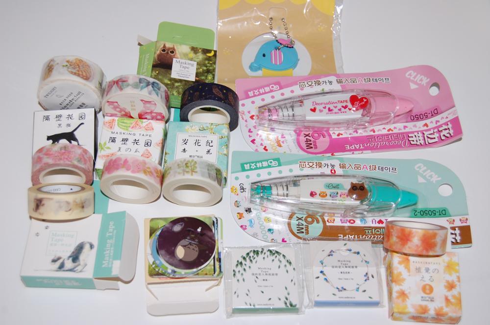 The Beautiful Girl's Accessories Decorative Washi Tape DIY Scrapbooking Masking Tape School Office Supply