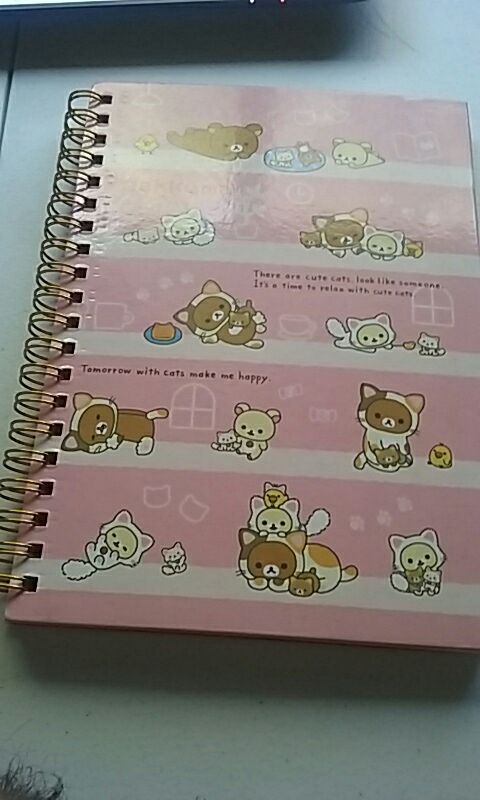 1PC/lot NEW Kawaii Japan cartoon Rilakkuma & Sumikkogurashi Coil notebook/Diary agenda/pocket book/office school supplies