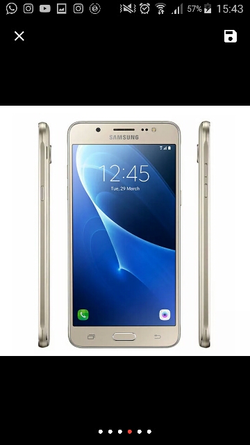 Original Samsung Galaxy J5 J5108 4G LTE Mobile phone Snapdragon 410 Quad Core Dual SIM Smartphone 5.2" 13.0MP NFC cell phone
