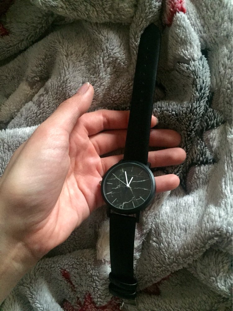 British style Marble Watches 2016 Hot Fashion Marbling Stripe Creative Quartz Watch Men Women Wristwatches Genuine Leather Clock