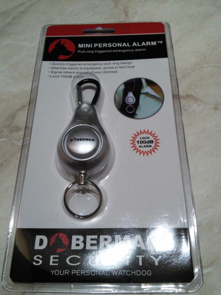 Outdoor pull-type Triggered Anti attack Self Defense Keychain Personal Security Safety Alarm For Lady Women Girl