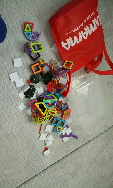 TUMAMA New 204pcs Mini Magnetic Blocks Educational Construction Set Models & Building Toy ABS Magnet Designer Kids Gift