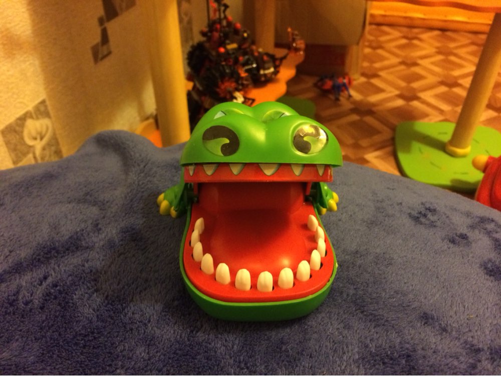 Large Fun Toys Crocodile Dentist Bite Finger Game Funny Novetly Crocodile Toy for Kids Gift