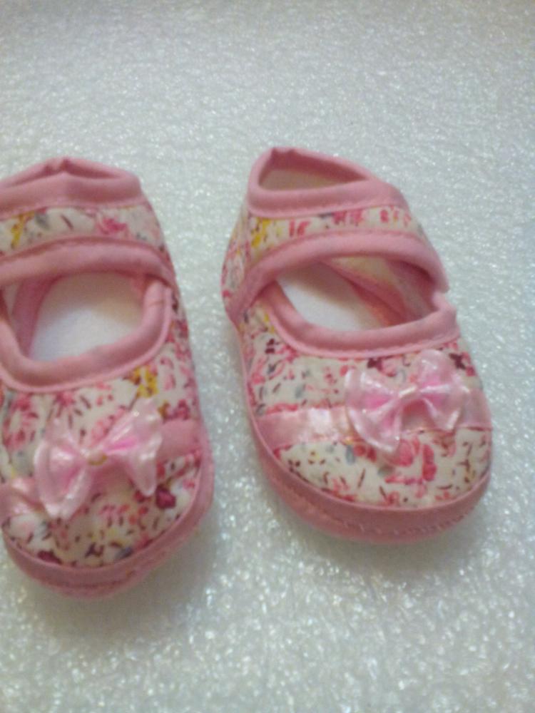 Baby Girls flowers bow baby toddler shoes children footwear first walkers size 1 2 3