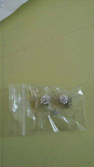 Crystal From Swarovski 30% Plated Silver Stud Earrings Prevent Allergy Shambhala Spherical Jewelry For Women B019