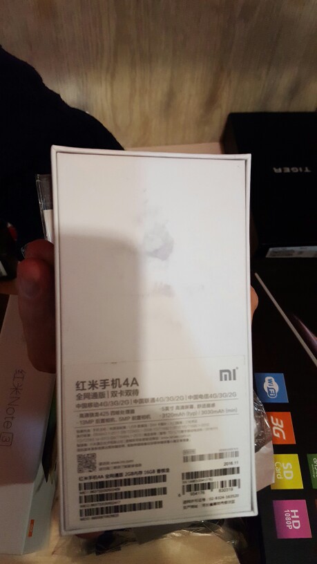 Original Xiaomi Redmi 4A Snapdragon 425 3120mAh 13.0MP 5.0 Inch 2GB RAM 16GB ROM mi Redmi4A Mobile Phones