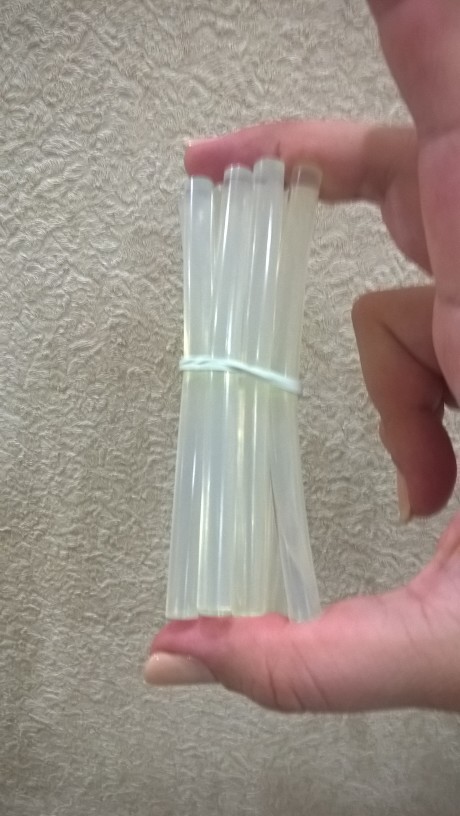 10pcs 7mmx100mm DIY Hot Melt Gun Glue Sticks Plastic Sticks for Glue Gun