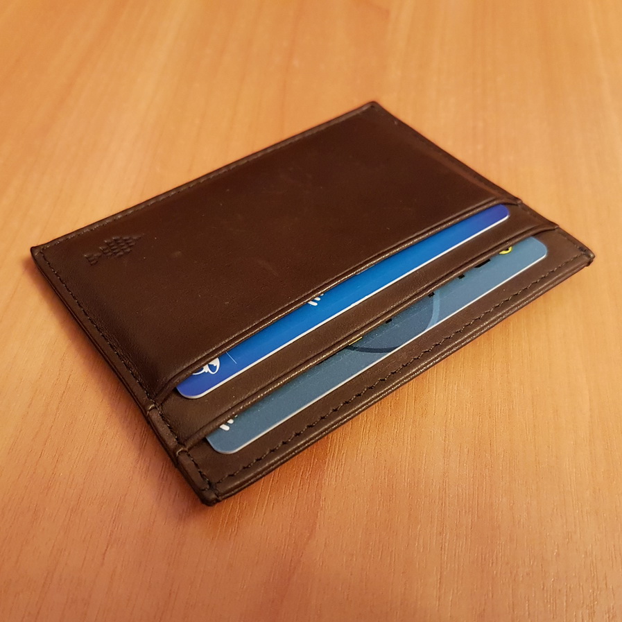 LAN men's leather credit card case summer men's card holder fashon travel case small ID holders