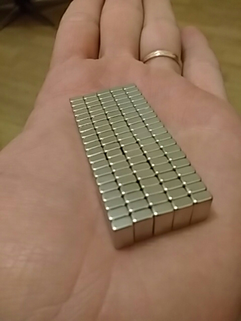 100pcs Strong Block Magnets 10mm x 5mm x 3mm Rare Earth Neodymium Magnets N35