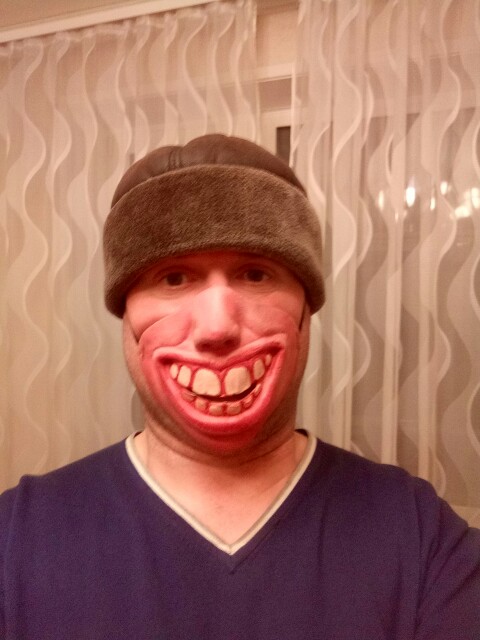 Christmas Fun Scary Halloween Party Mask Masquerade Latex Mask Clown Cosplay Half Face Masks Woman Man Children Navidad