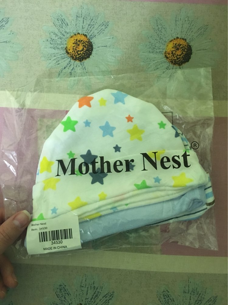 3pcs/lot Baby Hats Luvable Friends Pink/Blue Star Printed Baby Hats & Caps for Newborn Baby Accessories