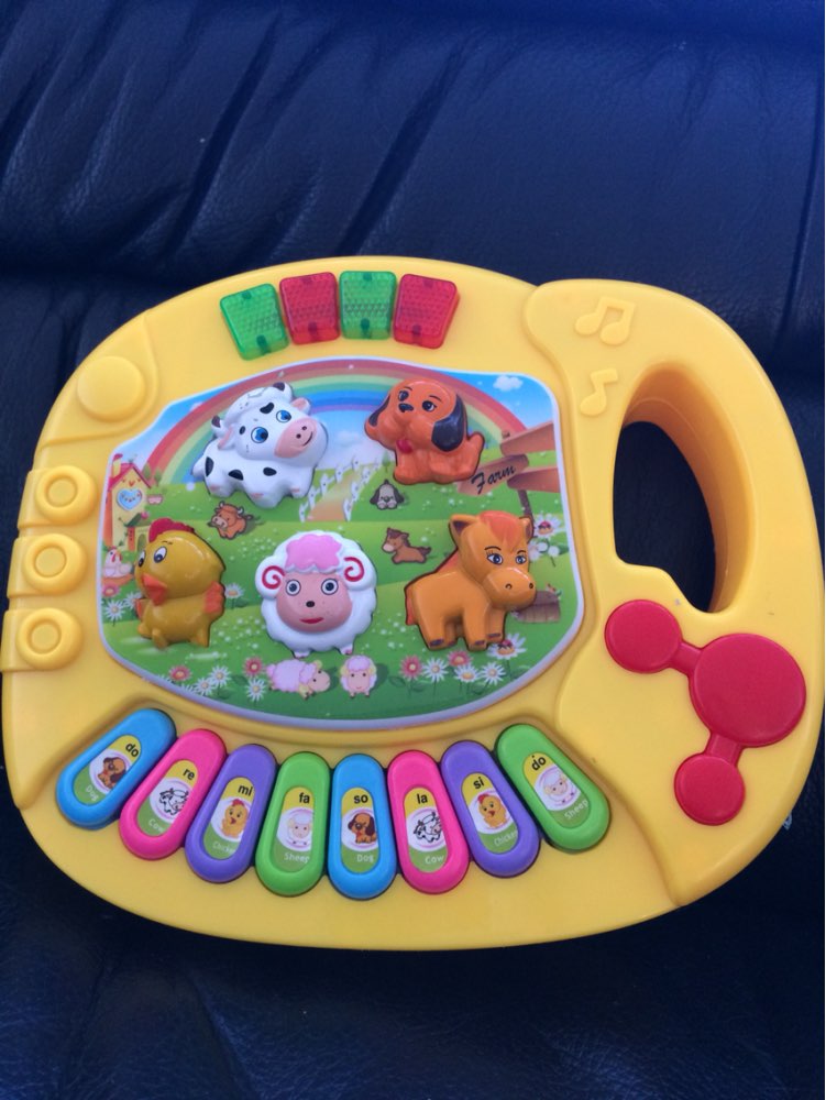 New Baby Kids Musical Educational Piano Animal Farm Developmental Music Toy Random Color