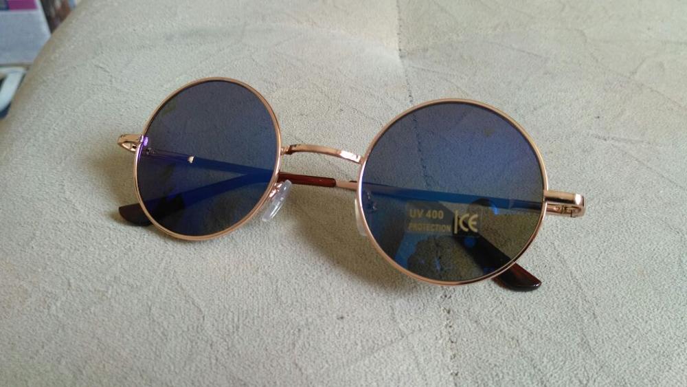 Promotional Discount 2015 Hot Sale Fashion Sunglasses Unisex Hippie Shades Hippy 60S John Lennon Style Vintage Round Sunglasses