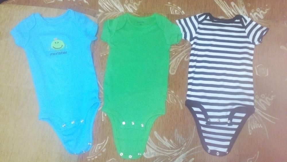 3pcs/lot Baby Romper Short Sleeve Cotton Similar  Baby Boy Girl Clothes Baby Wear Jumpsuits Clothing Set Body Suits