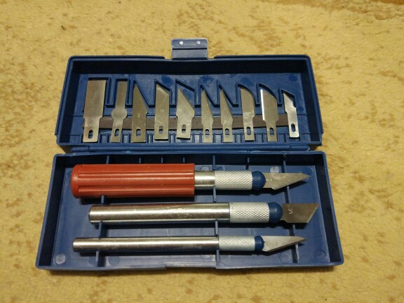 13pcs Multifunction Precision Knife Grave Scribing Razor Tool Set With Case Free Shipping