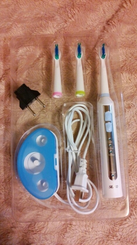 Sonic Electric toothbrush Rechargeable ultrasonic Tooth brush Inductive charging Washable SG-909 Seago Oral hygiene