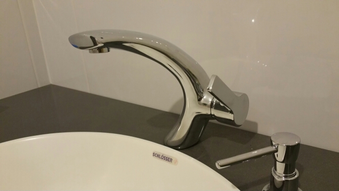 BAKALA modern washbasin design Bathroom faucet mixer waterfall  Hot and Cold Water taps for basin of bathroom F-6141-1