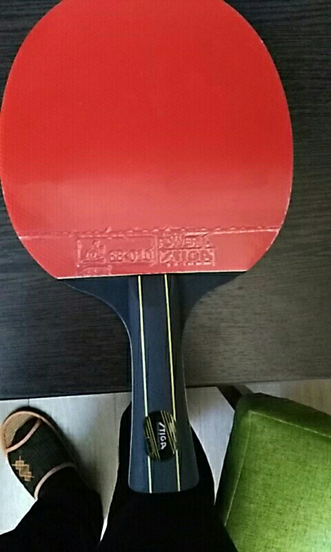 Brand Quality Table tennis racket Double pimples-in rubber Ping Pong Racket fast attack and loops or chop type player