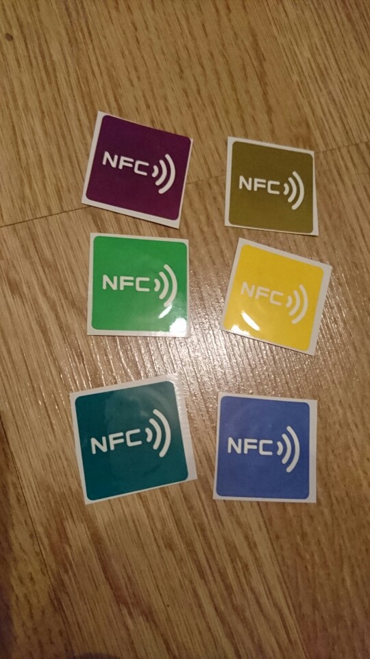 7pcs/Lot  chip N-T-A-G 213 NFC tag sticker universal lable-Free shipping by China Post Registered Air Mail