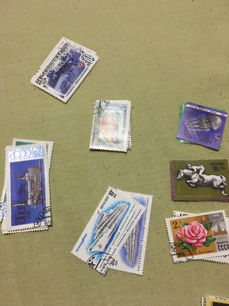100 Pcs/lot Used Postage Stamps CCCP Soviet Union Good Condition With Post Mark All Big And Middle SizePost Stamps