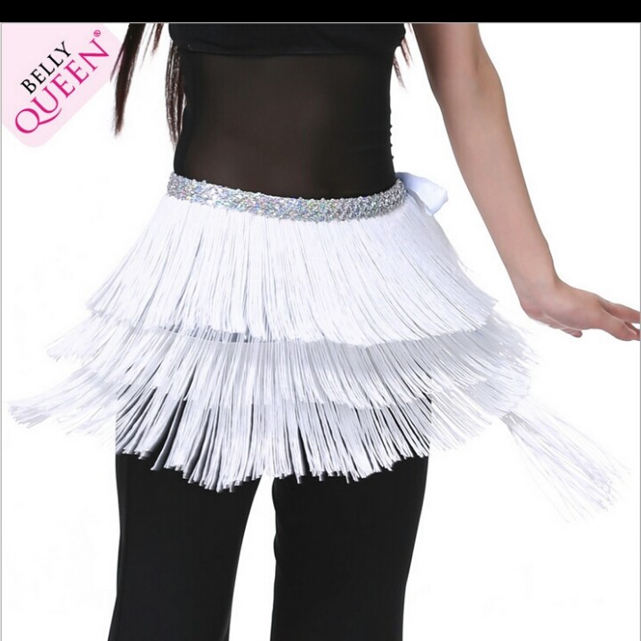 3 Layer Fringe Sequins Belt for Women Bellydance Belly Oriental Dance Costume Indian Dancewear Dancing Hip Scarf Waist Chain