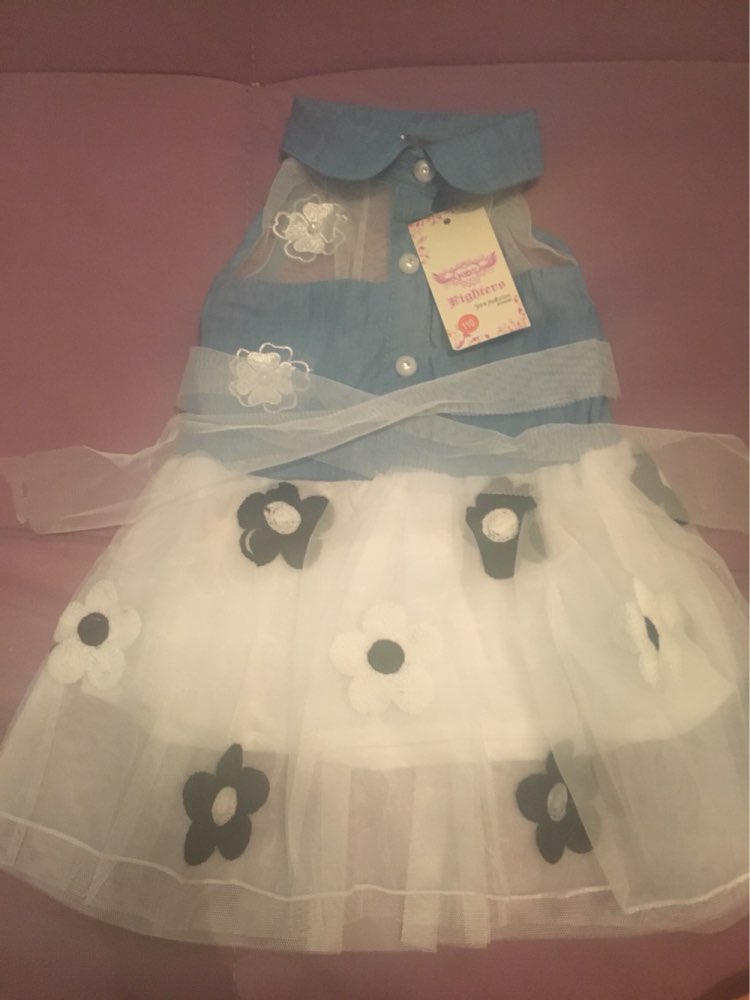 Baby Girl Kid Denim Top Sleeveless Princess Dress Tulle Tutu Mini Dress s01