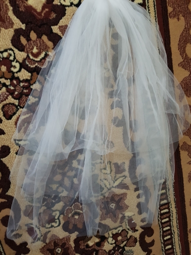 new ivory white wedding veil wedding dress accessories + comb