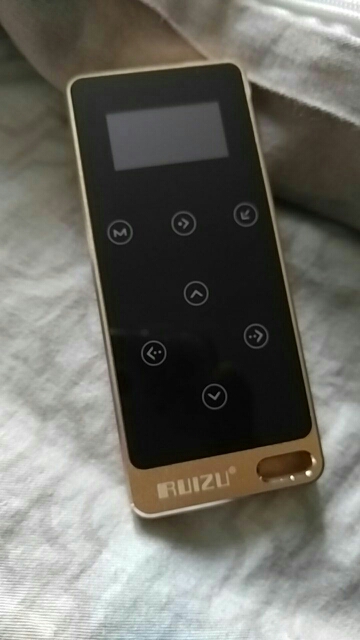 2016 Metal HIFI MP3 Player with 8GB storage and Screen Touch button play 100h high quality Lossless sound quality sport player