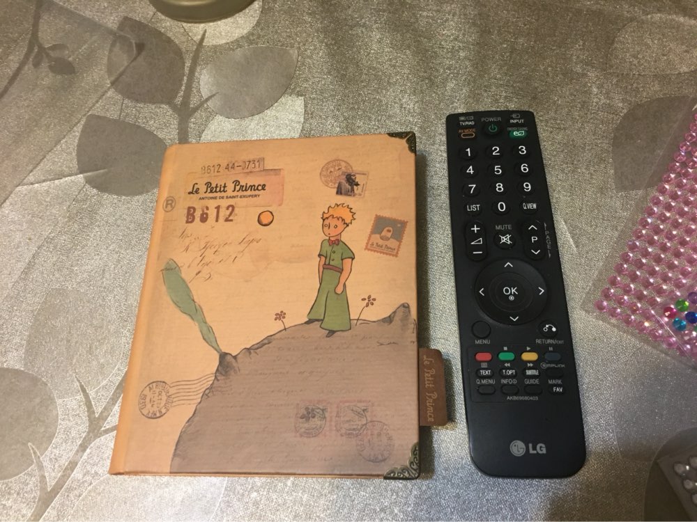 "Little Prince" Planner Agenda Scheduler Hard Cove Diary Cute Pocket Journal School Study Notebook Notepad Memo Gift