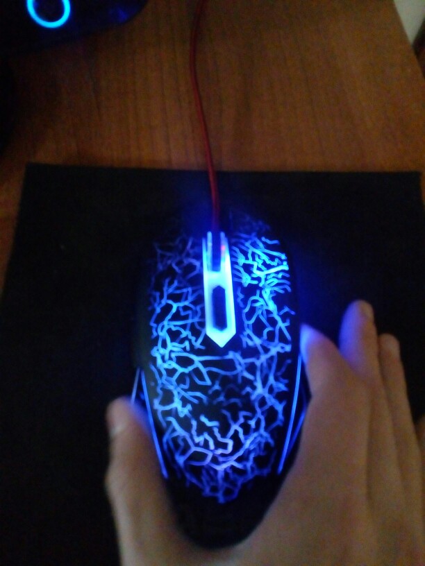 Malloom 2016 New 6 keys Professional Colorful LED Backlight 4000 DPI Optical Wired Gaming Mouse Gamer Mice sem fio For PC Laptop